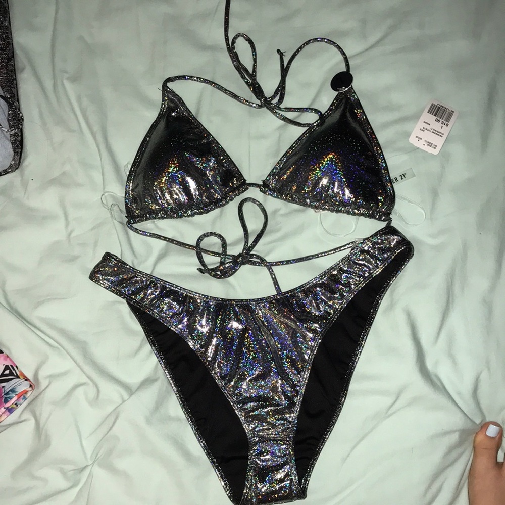 Metallic Bikini Set